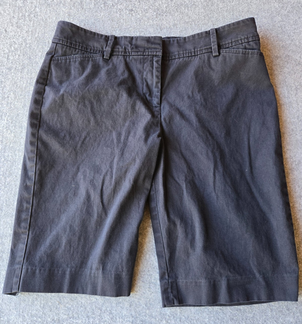 Talbots Perfect Short Women's Size 4 Blue 9.5 Inseam Cotton Spandex Blend